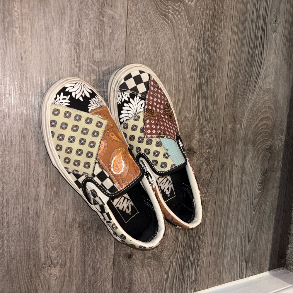 Vans Multicolor Patchwork Slip-Ons